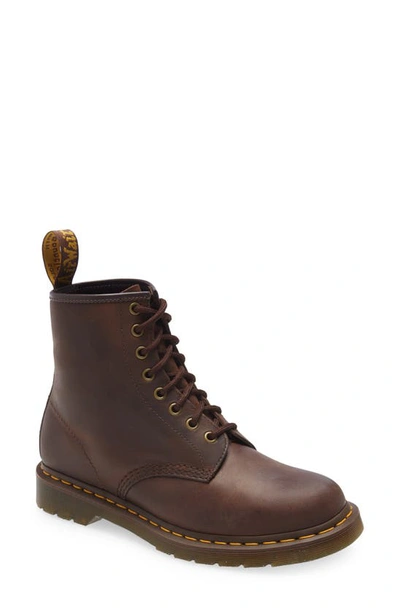 Dr. Martens' Gender Inclusive 1460 Boot In Dark Brown Crazy Hor