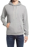 John Elliott Beach Marled Hoodie In Dark Grey