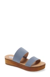 STEVE MADDEN ALIYAH PLATFORM SLIDE SANDAL,ALIY01S1