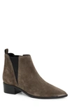 Marc Fisher Ltd Yale Chelsea Boot In Taiga/ Black Suede