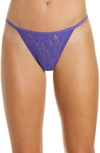 HANKY PANKY HI RISE LACE G-STRING THONG,482074