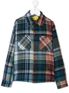 OFF-WHITE CHECK FLANNEL SHIRT