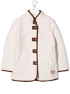 CHLOÉ CONTRASTING-TRIM BUTTONED JACKET