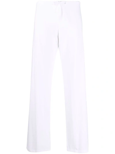 La Perla Straight-leg Pyjama Trousers In White