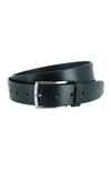Phenix Elemental 33mm Leather Casual Belt In Black-001