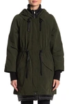 Marc New York Brixton 4-season Genuine Fox Fur Trim Jacket & Down Liner 2-piece Set In Olive