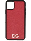 Dolce & Gabbana Encrusted Appliqué Iphone 11 Pro Max Case In Red