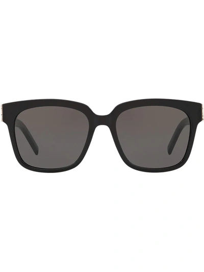 Saint Laurent Square-frame Sunglasses In Grey
