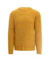 Roberto Collina Alpaca Wool-blend Chunky-knit Jumper In Yellow