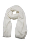 Brunello Cucinelli Women's Fringed Silk & Cashmere Scarf In White