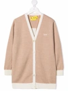 Off-white Arrows-motif Cardi-coat In Neutrals