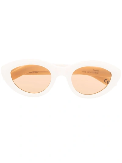 Retrosuperfuture Cocca Sunglasses In White