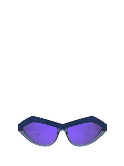Bottega Veneta Eyewear Cat In Blue