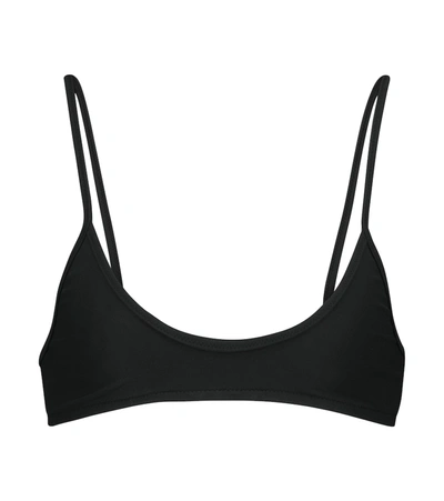 Tropic Of C Rio Bikini Top In Black