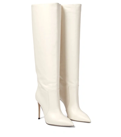 Paris Texas Leather Boots In White
