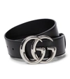 GUCCI GG MARMONT LEATHER BELT,P00591934