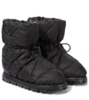 PRADA BLOW QUILTED NYLON SNOW BOOTS,P00595257