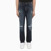 DOLCE & GABBANA BLUE DISTRESSED JEANS,GWNFCDG8ED8-J-DOLCE-S9001