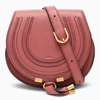 Chloé Dark Pink Small Marcie Cross-body Bag In Pink