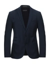 Drykorn Suit Jackets In Dark Blue