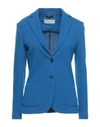 Circolo 1901 Suit Jackets In Bright Blue