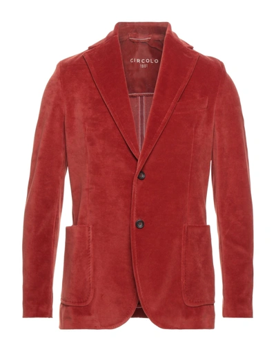 Circolo 1901 Suit Jackets In Red