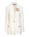 Elisabetta Franchi Suit Jackets In Ivory