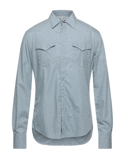 Aglini Shirts In Grey