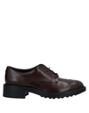 Hogan Lace-up Shoes In Cocoa