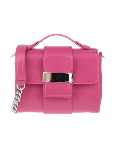 Sergio Rossi Handbags In Fuchsia