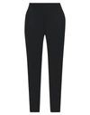 Manila Grace Woman Pants Black Size 2 Polyester, Viscose, Elastane In Black
