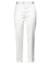 MANUEL RITZ MANUEL RITZ WOMAN PANTS WHITE SIZE 4 POLYESTER, ELASTANE,13602293QE 5