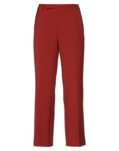 Space Simona Corsellini Pants In Red