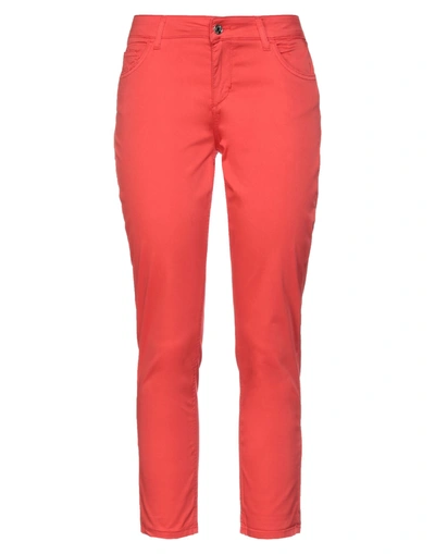 LIU •JO LIU •JO WOMAN PANTS CORAL SIZE 25W-28L COTTON, ELASTANE,13602010LG 10
