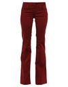 Liu •jo Pants In Maroon