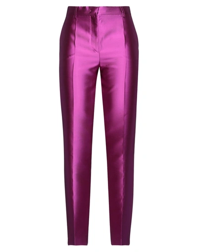 Alberta Ferretti Pants In Fuchsia