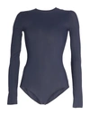 Maison Margiela T-shirts In Dark Blue
