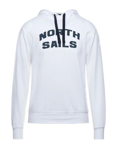North Sails Sweatshirts In White