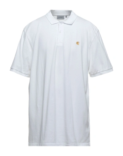 Carhartt Polo Shirts In White