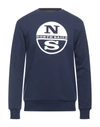 North Sails Sweatshirts In Dark Blue