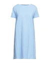 Circolo 1901 Short Dresses In Sky Blue