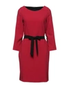 Hanita Short Dresses In Red