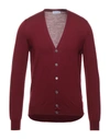 Gran Sasso Cardigans In Red