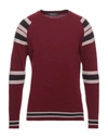 Obvious Basic Sweaters In Brick Red