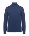 Alpha Studio Turtlenecks In Blue