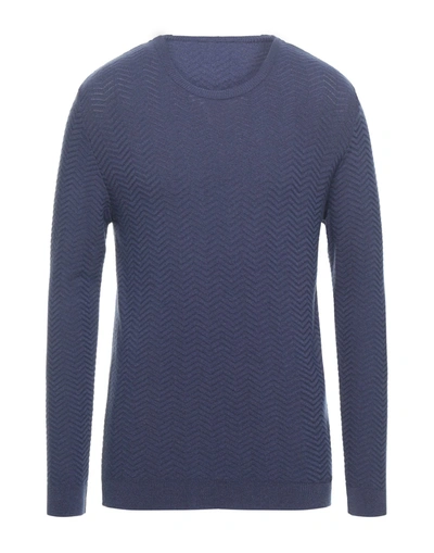 Alessandro Dell'acqua Sweaters In Dark Blue