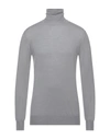 Paolo Pecora Turtlenecks In Light Grey