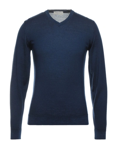 Wool & Co Sweaters In Blue