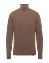 Brooksfield Turtlenecks In Brown