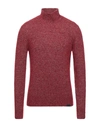 Brooksfield Turtlenecks In Red